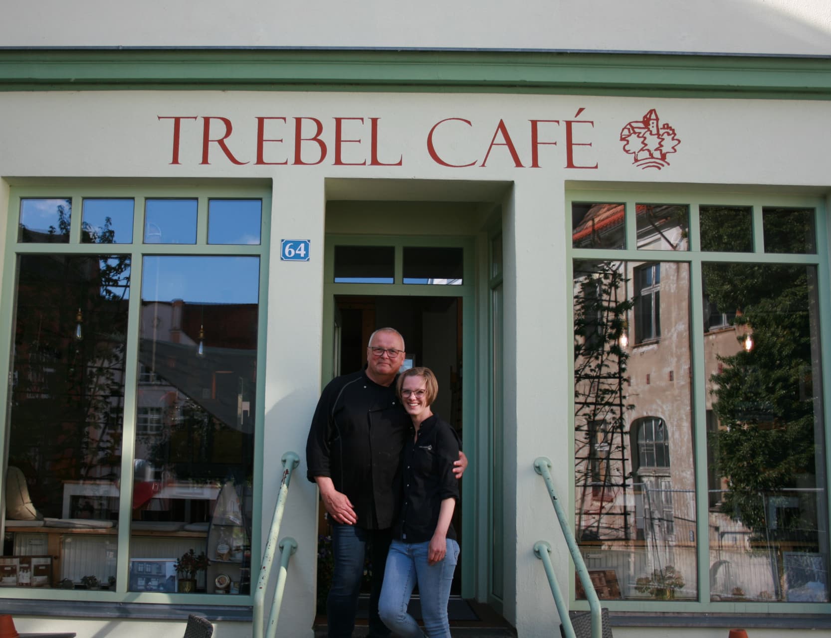 Familie Wendel-Bigalke im Trebel Café